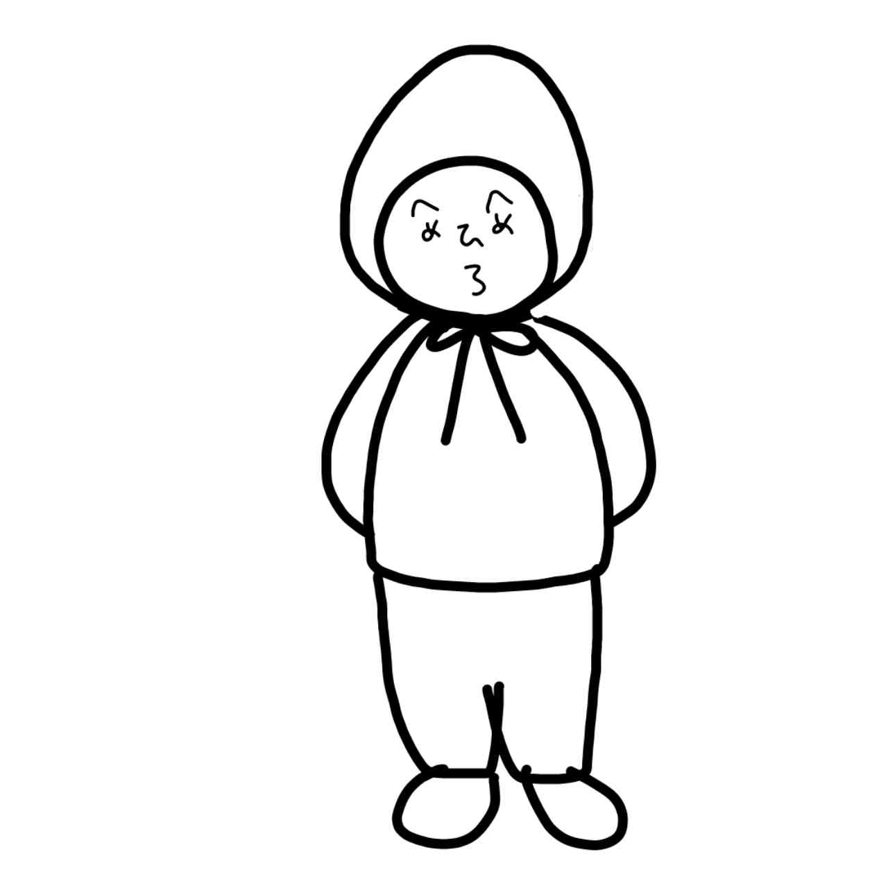 【お絵かき】いまの格好を描いてみるトピ!