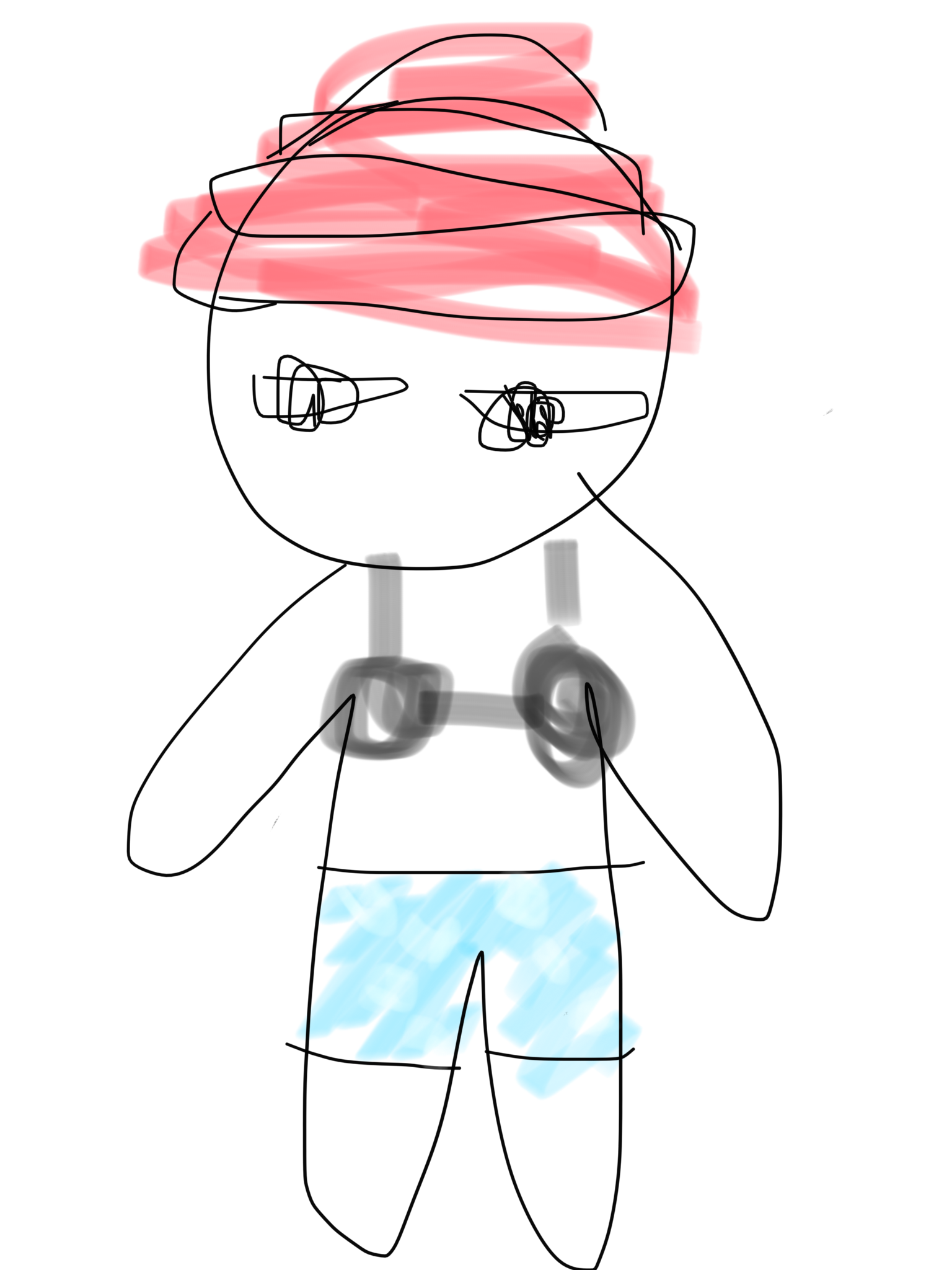 【お絵かき】いまの格好を描いてみるトピ!