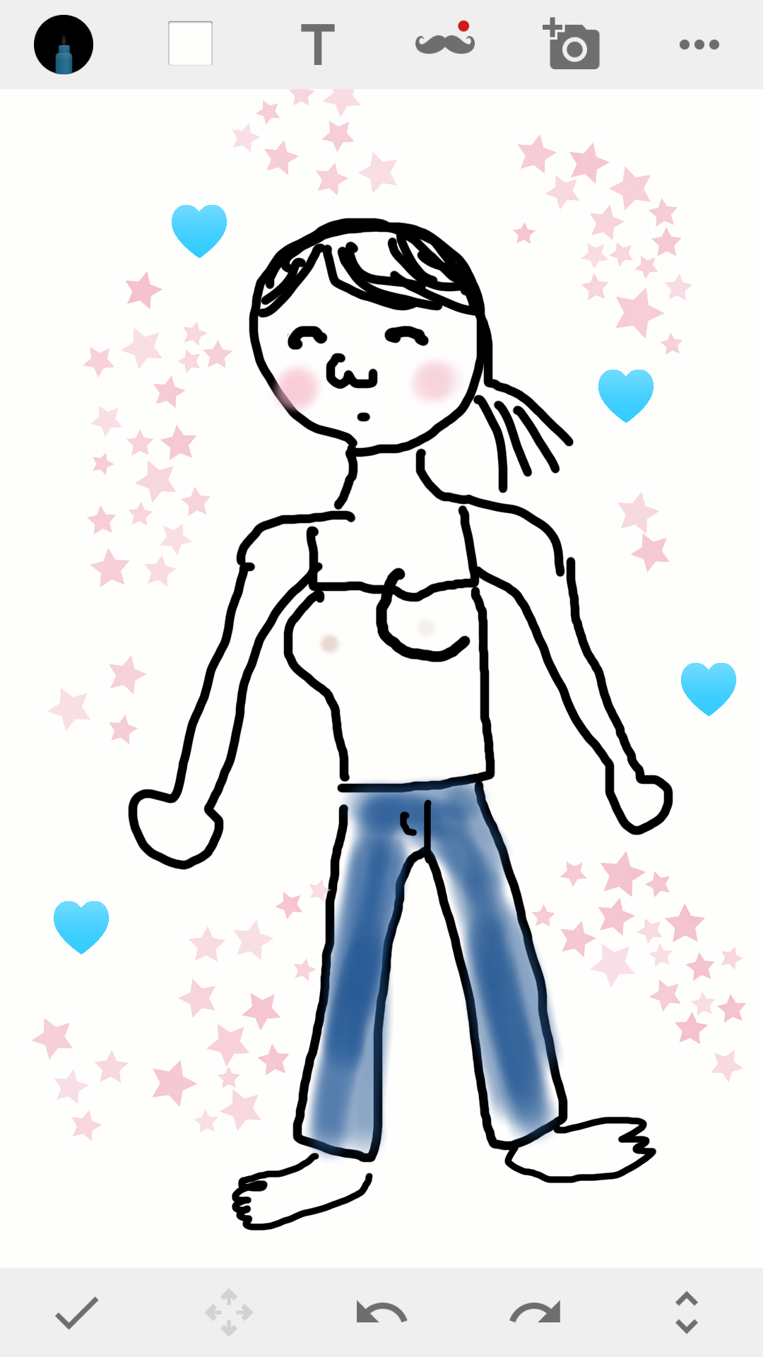 【お絵かき】いまの格好を描いてみるトピ!