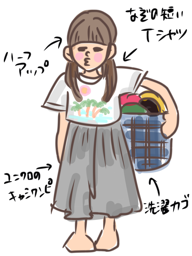 【お絵かき】いまの格好を描いてみるトピ!