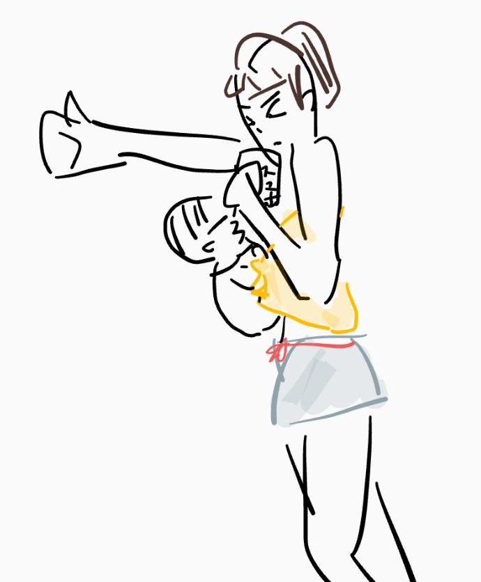 【お絵かき】いまの格好を描いてみるトピ!