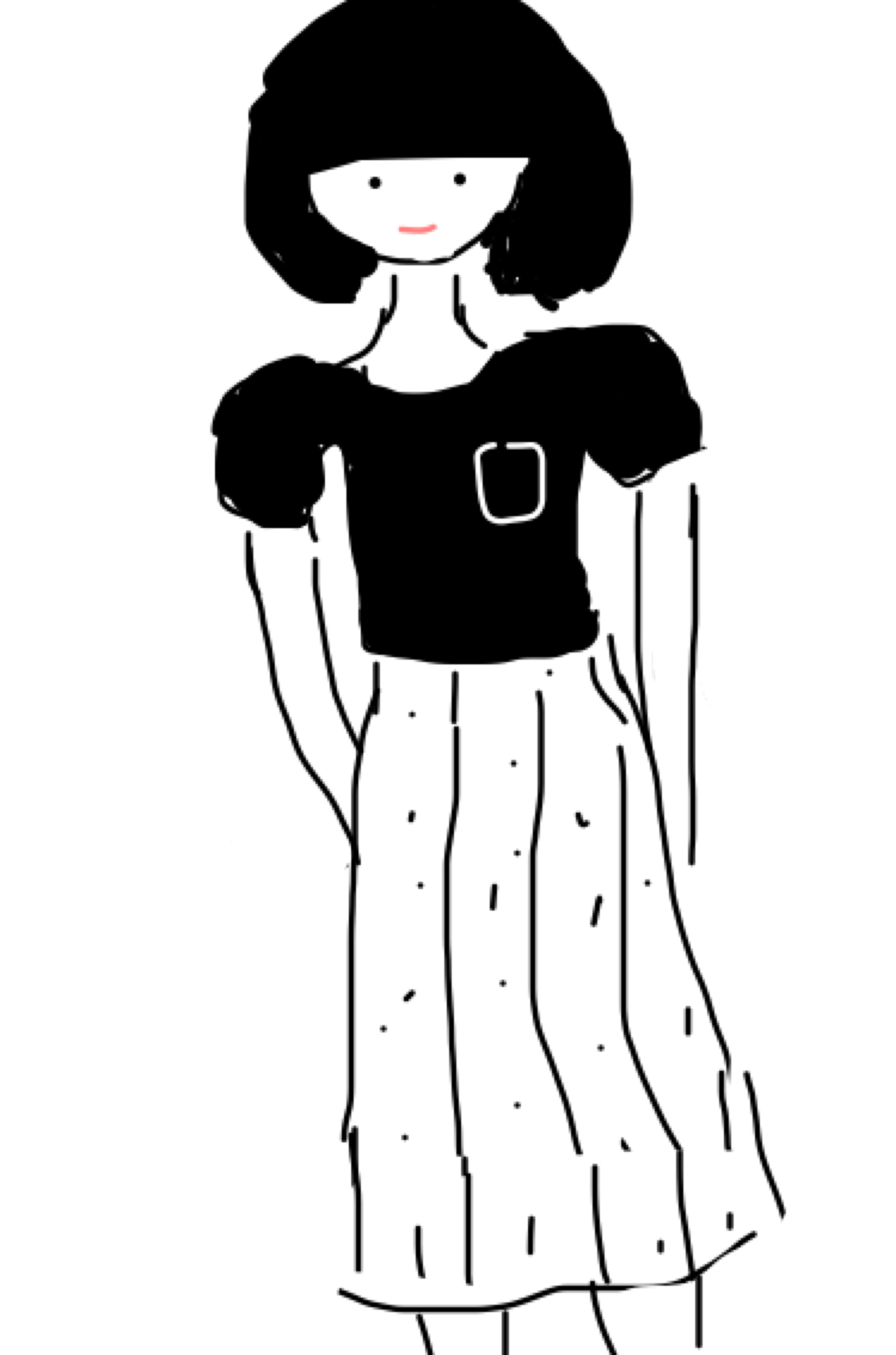 【お絵かき】いまの格好を描いてみるトピ!