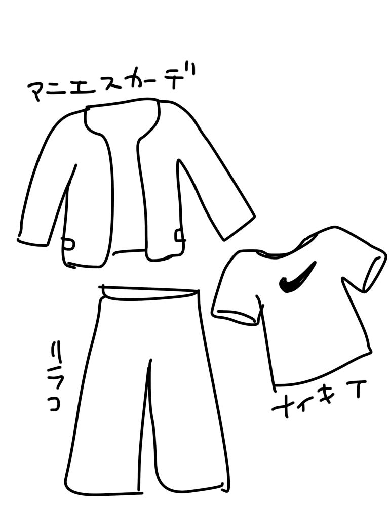 【お絵かき】いまの格好を描いてみるトピ!