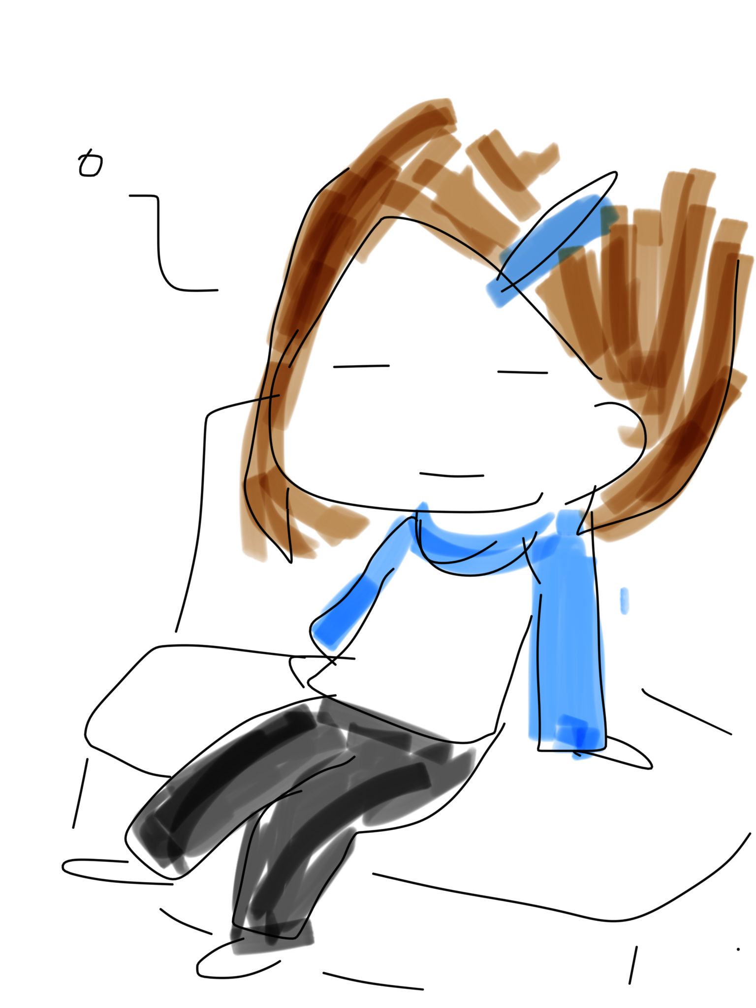 【お絵かき】いまの格好を描いてみるトピ!