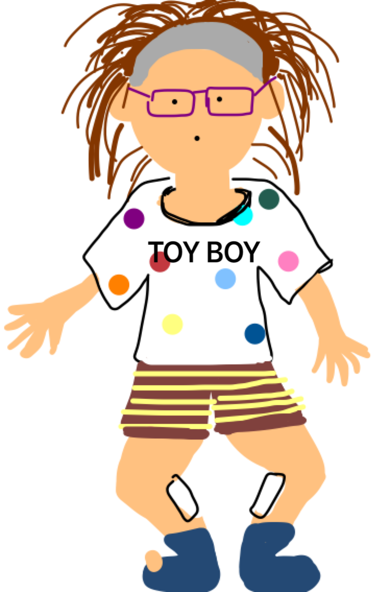 【お絵かき】いまの格好を描いてみるトピ！
