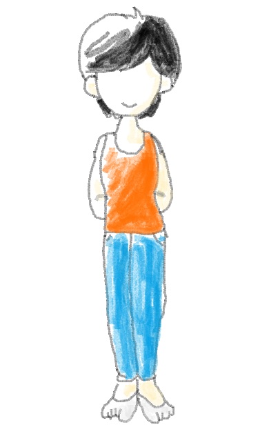 【お絵かき】いまの格好を描いてみるトピ！
