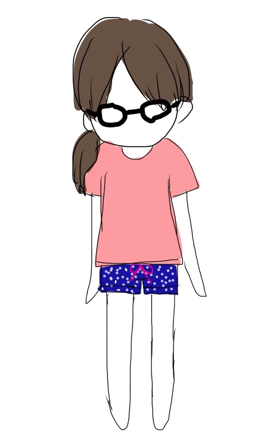【お絵かき】いまの格好を描いてみるトピ!