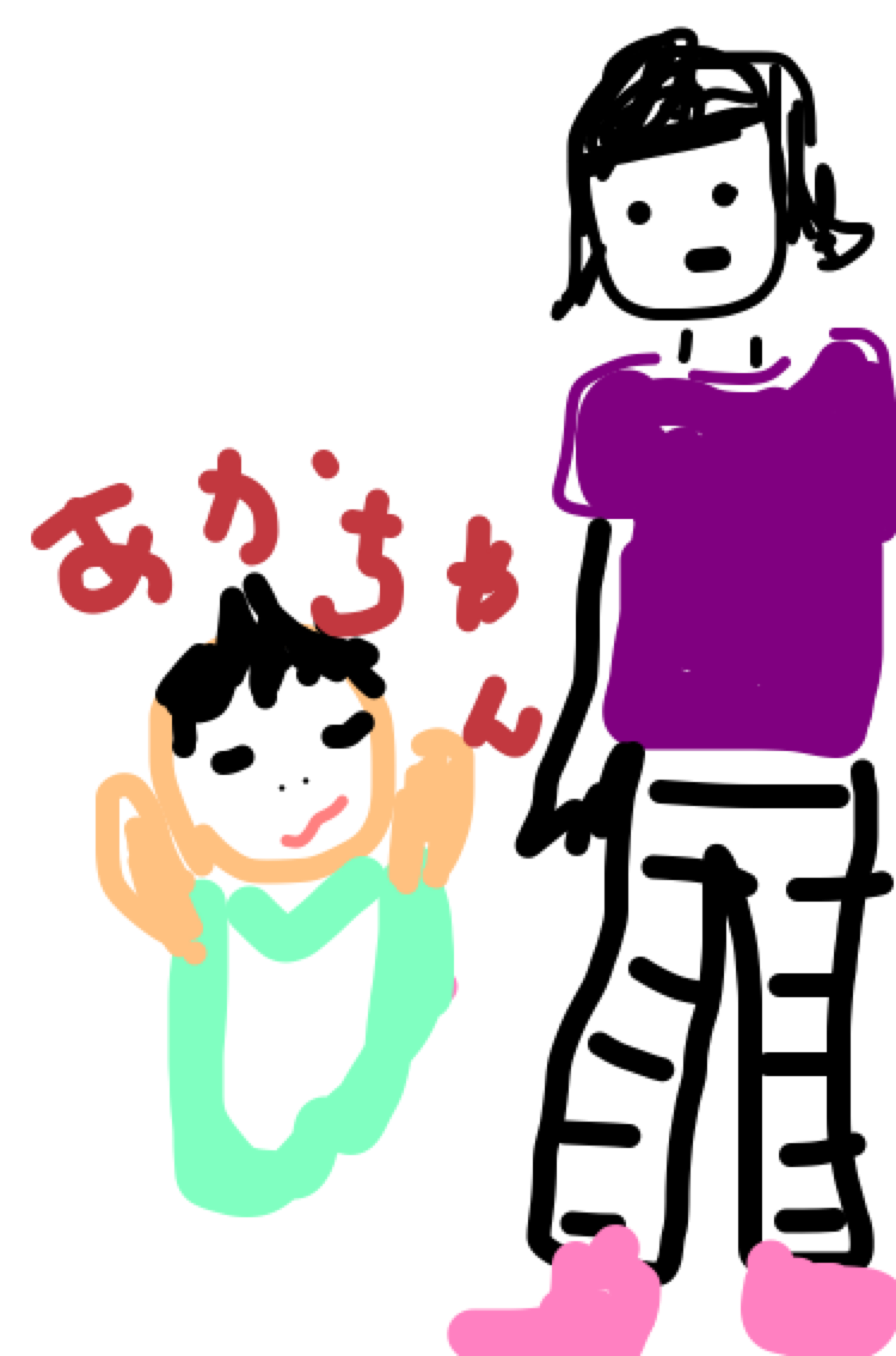 【お絵かき】いまの格好を描いてみるトピ!