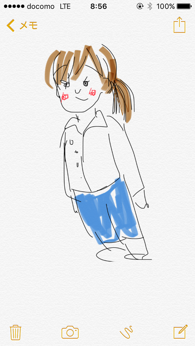 【お絵かき】いまの格好を描いてみるトピ!