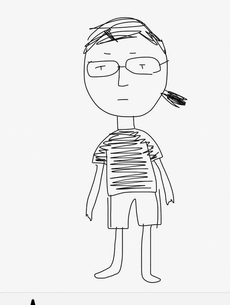【お絵かき】いまの格好を描いてみるトピ!