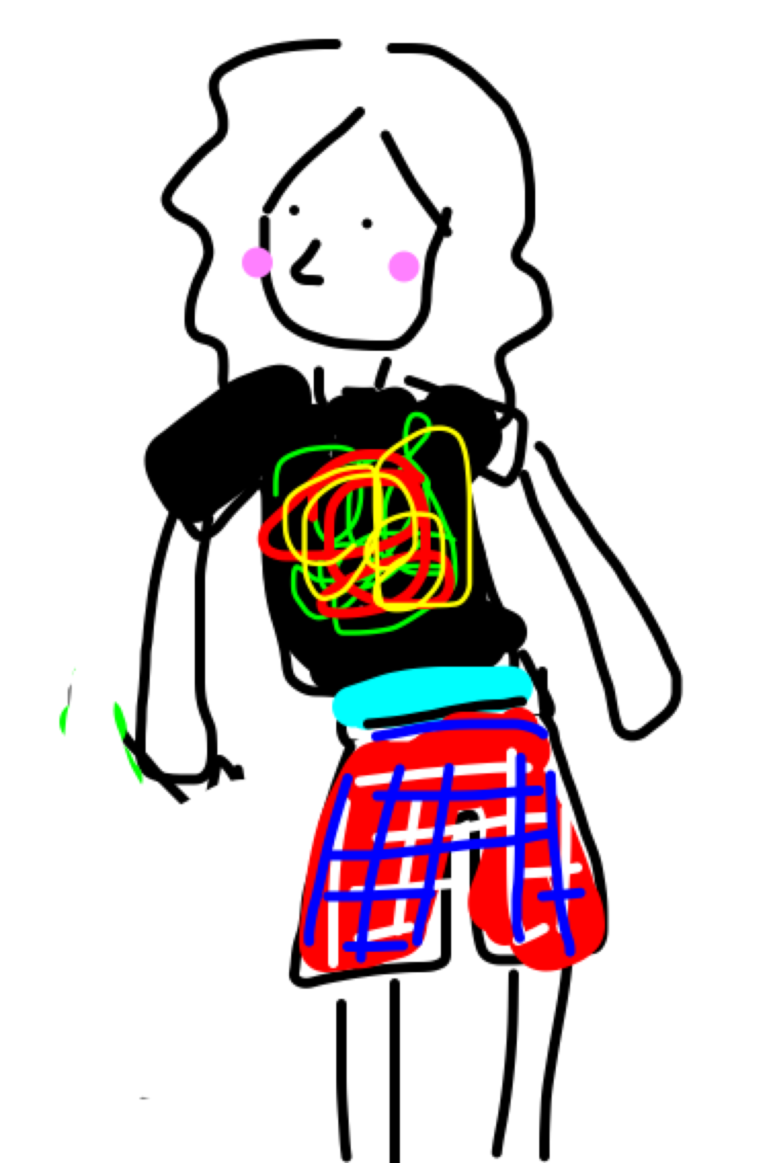 【お絵かき】いまの格好を描いてみるトピ!