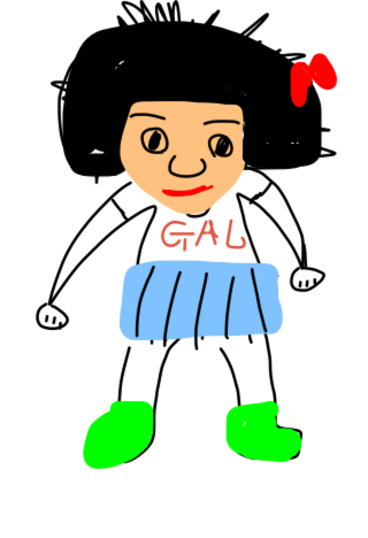 【お絵かき】いまの格好を描いてみるトピ!