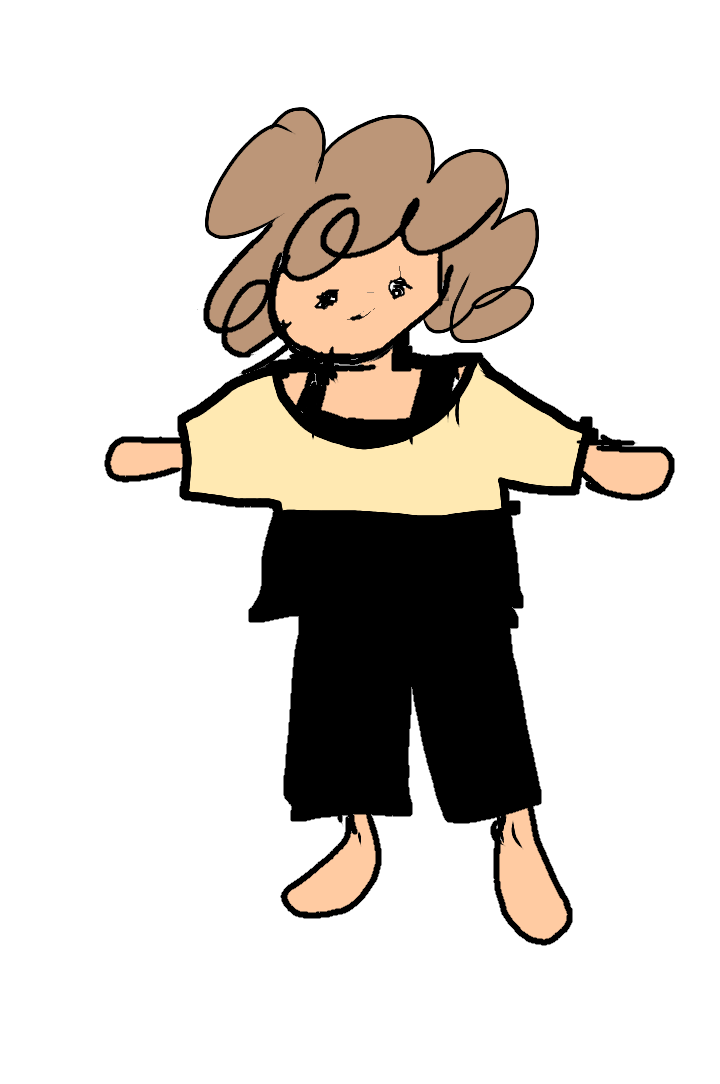 【お絵かき】いまの格好を描いてみるトピ!