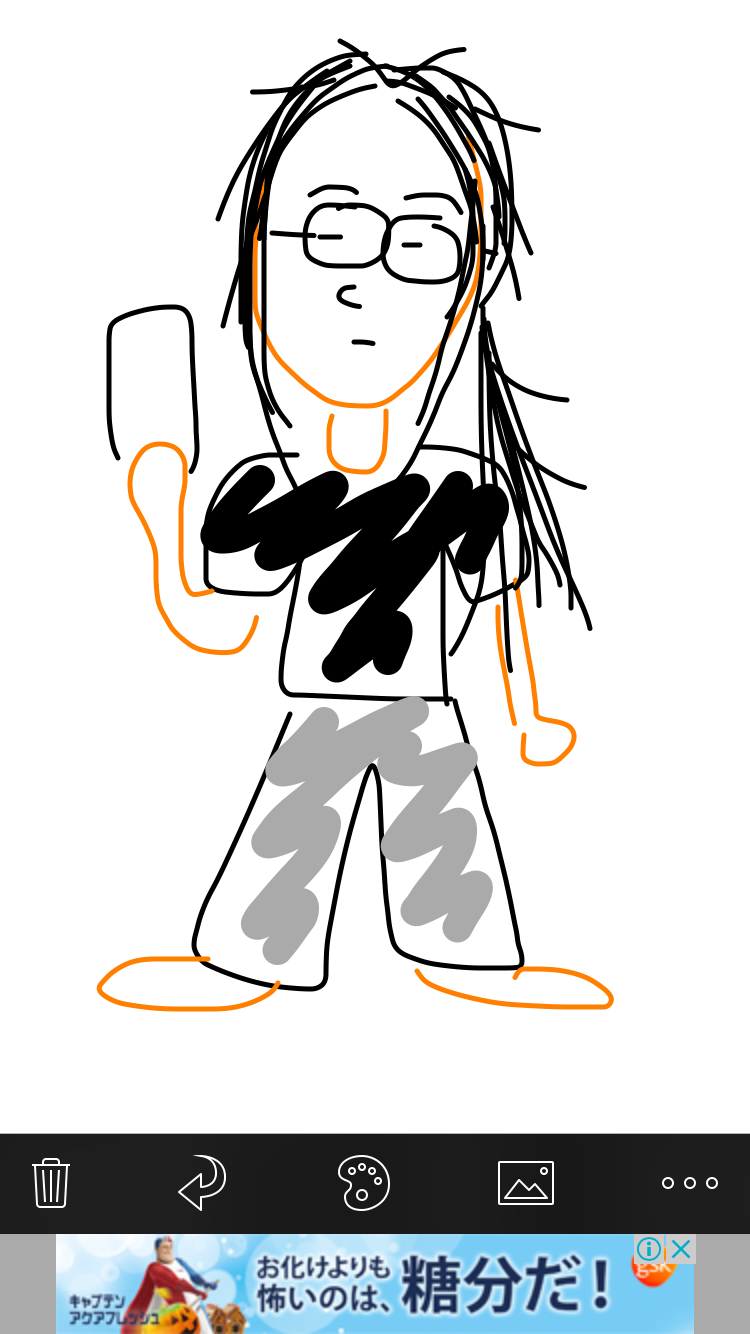 【お絵かき】いまの格好を描いてみるトピ!