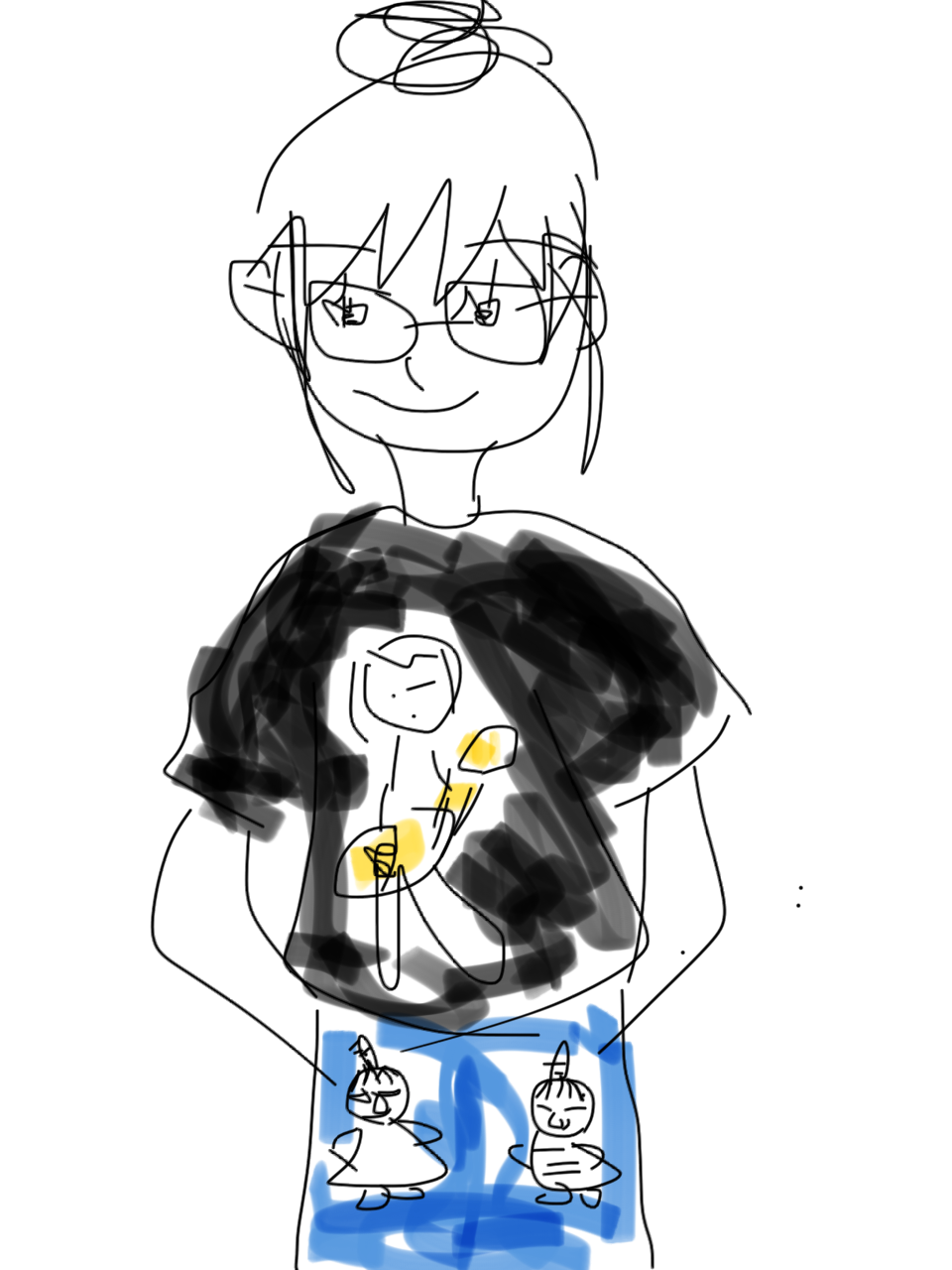 【お絵かき】いまの格好を描いてみるトピ!