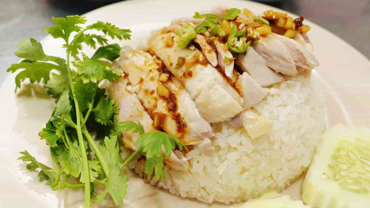 チキン料理の画像