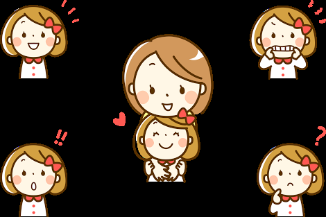 女の子、子育てあるある