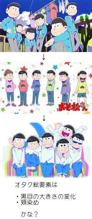 オタクっぽい絵と、そうではない絵の違い