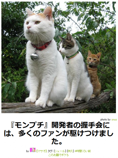 ボケて！で笑った動物編