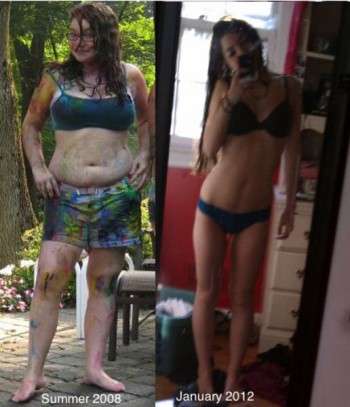 ダイエット広告の面白い写真ください。