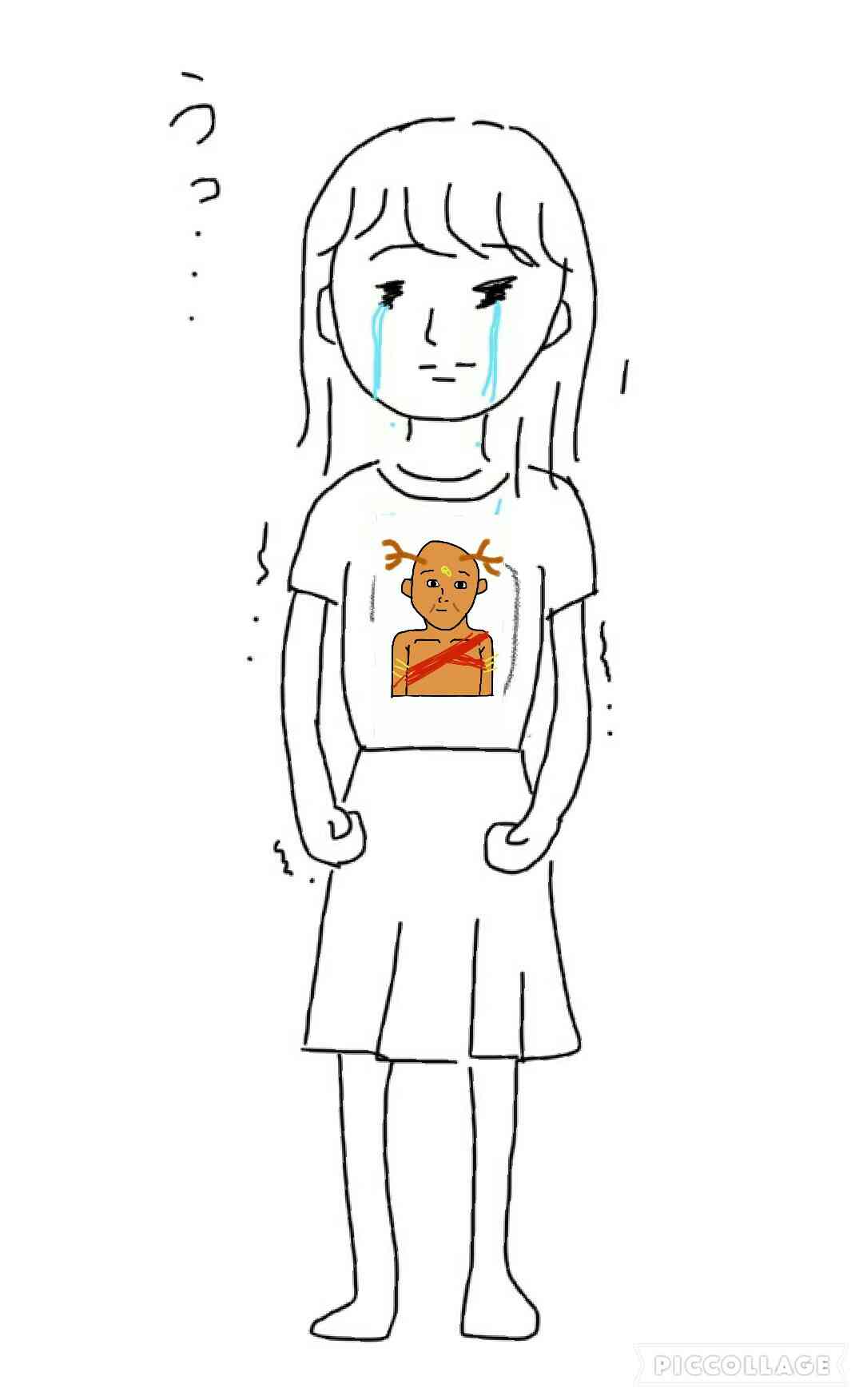 私の横に彼氏を描いて下さい…!