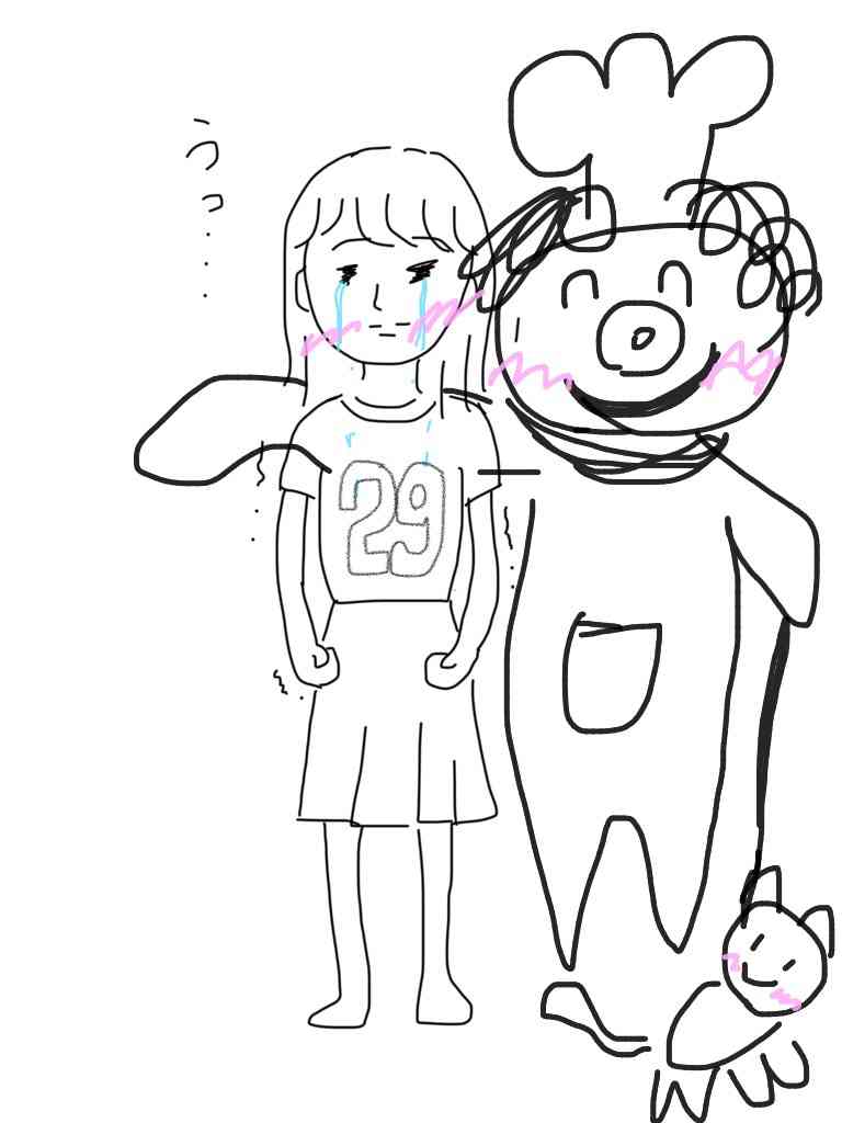私の横に彼氏を描いて下さい…!