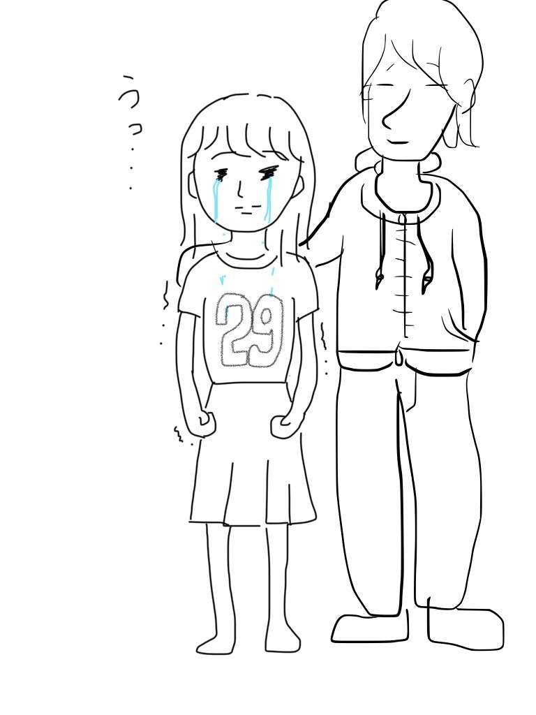 私の横に彼氏を描いて下さい…!