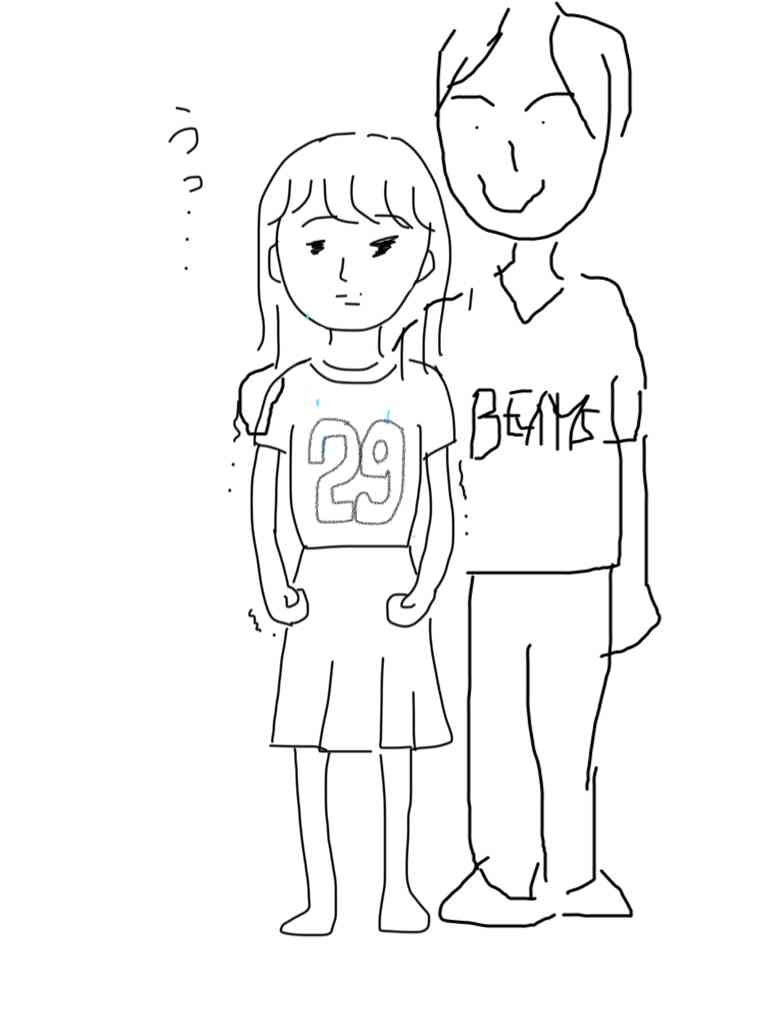 私の横に彼氏を描いて下さい…!