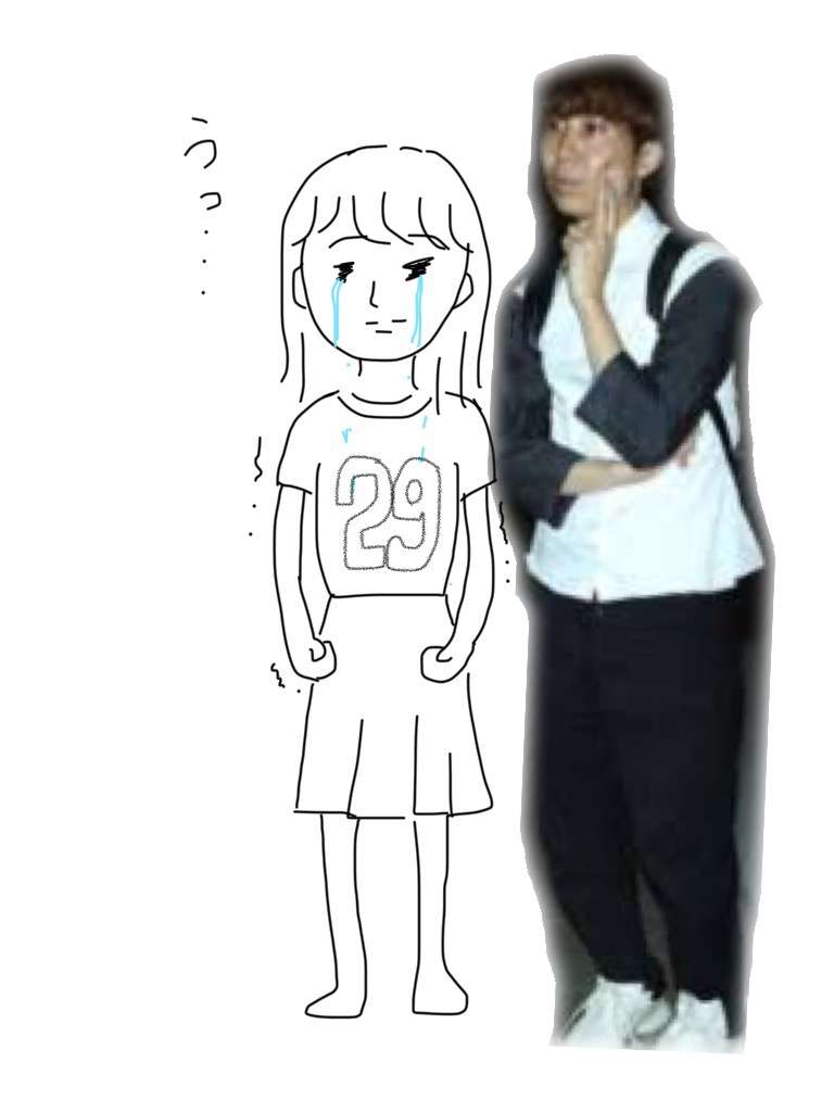私の横に彼氏を描いて下さい…!