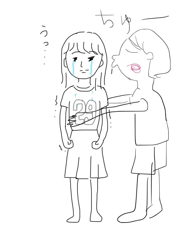私の横に彼氏を描いて下さい…!
