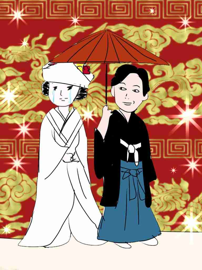 私の横に彼氏を描いて下さい…!