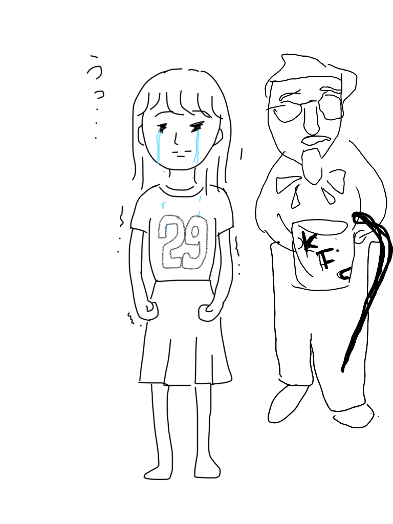 私の横に彼氏を描いて下さい…!