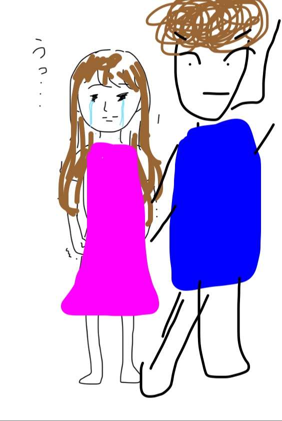 私の横に彼氏を描いて下さい…!