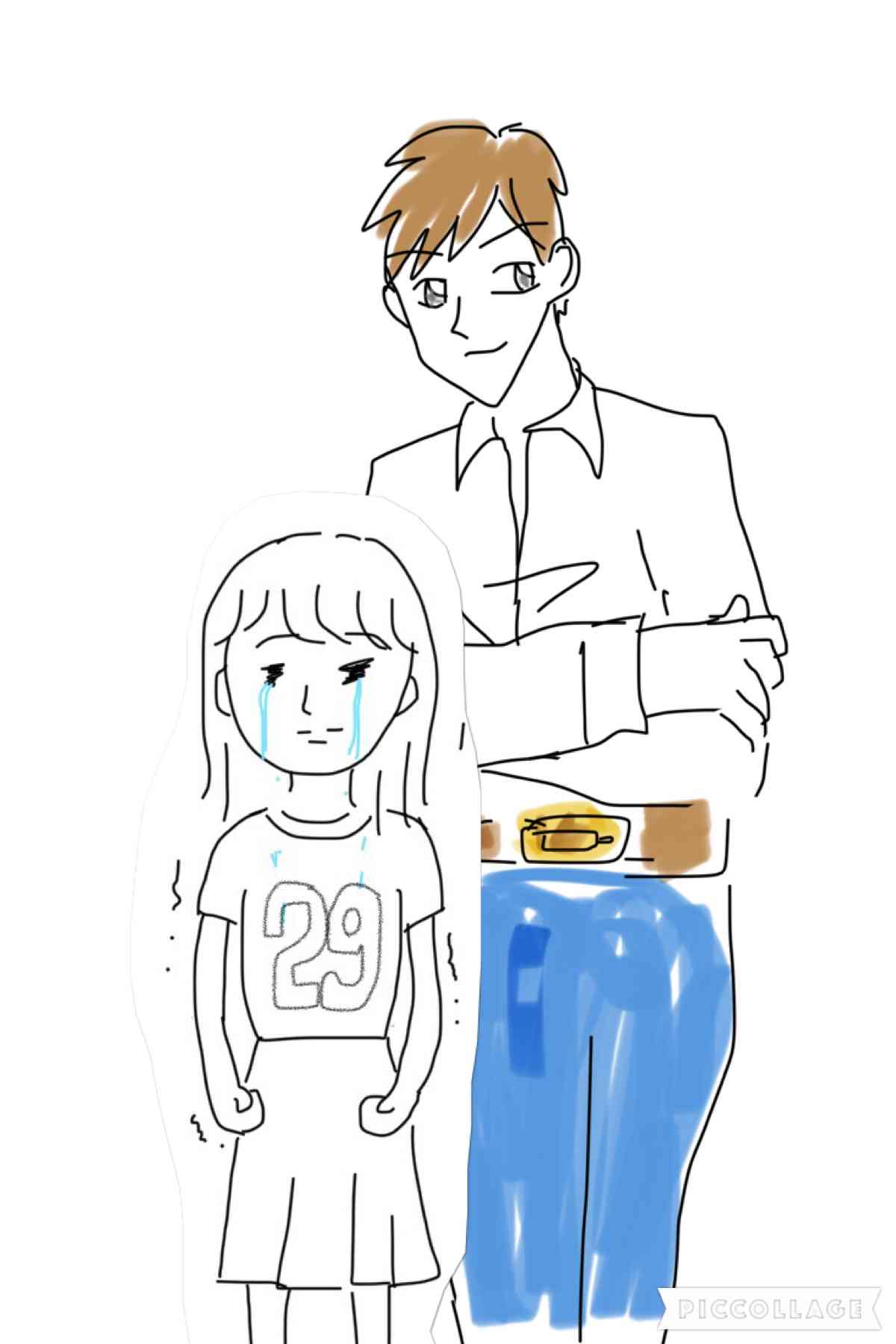 私の横に彼氏を描いて下さい…!