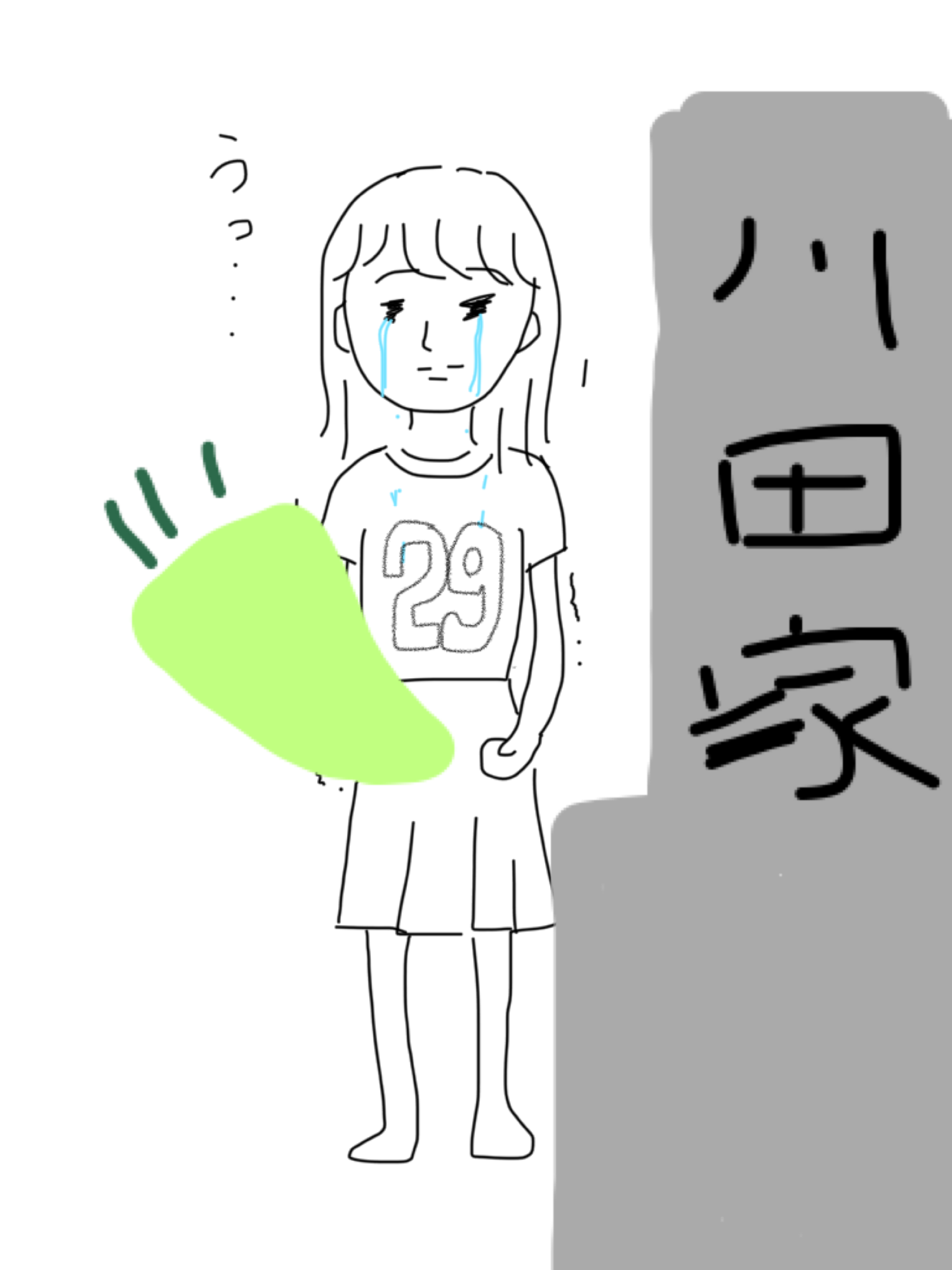 私の横に彼氏を描いて下さい…!