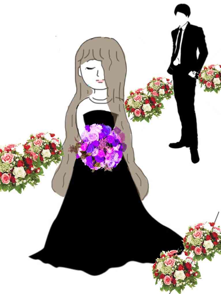 私の横に彼氏を描いて下さい…!