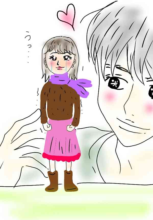 私の横に彼氏を描いて下さい…!
