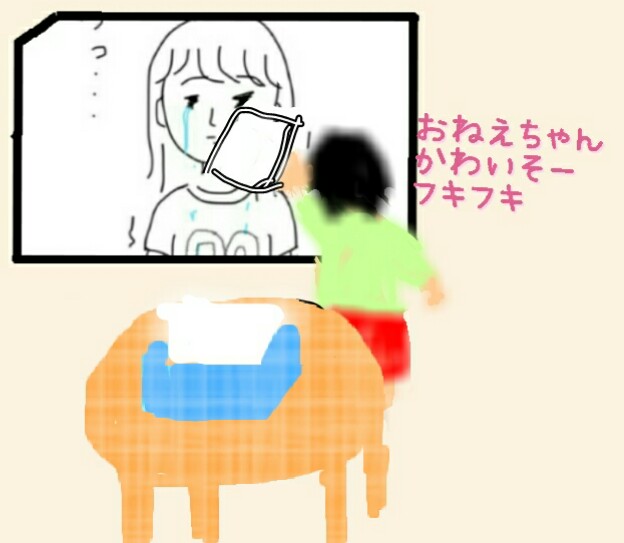 私の横に彼氏を描いて下さい…!