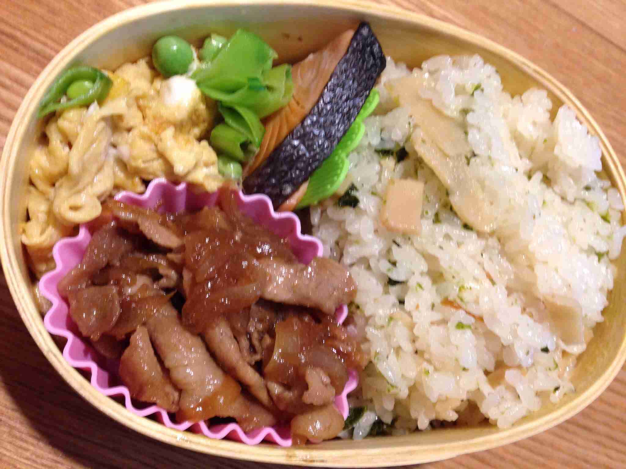 男子中高校生のお弁当