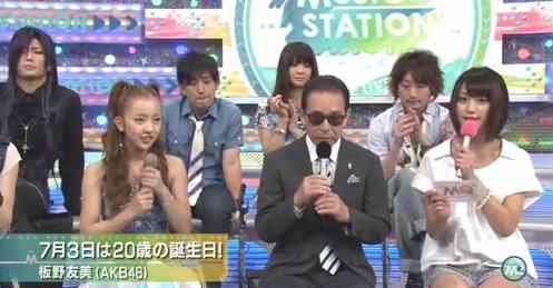 Mステに出演中の芸能人画像