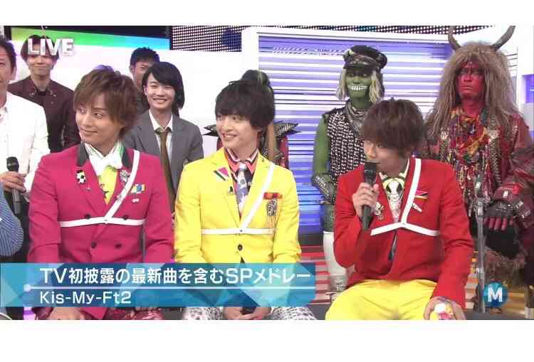 Mステに出演中の芸能人画像