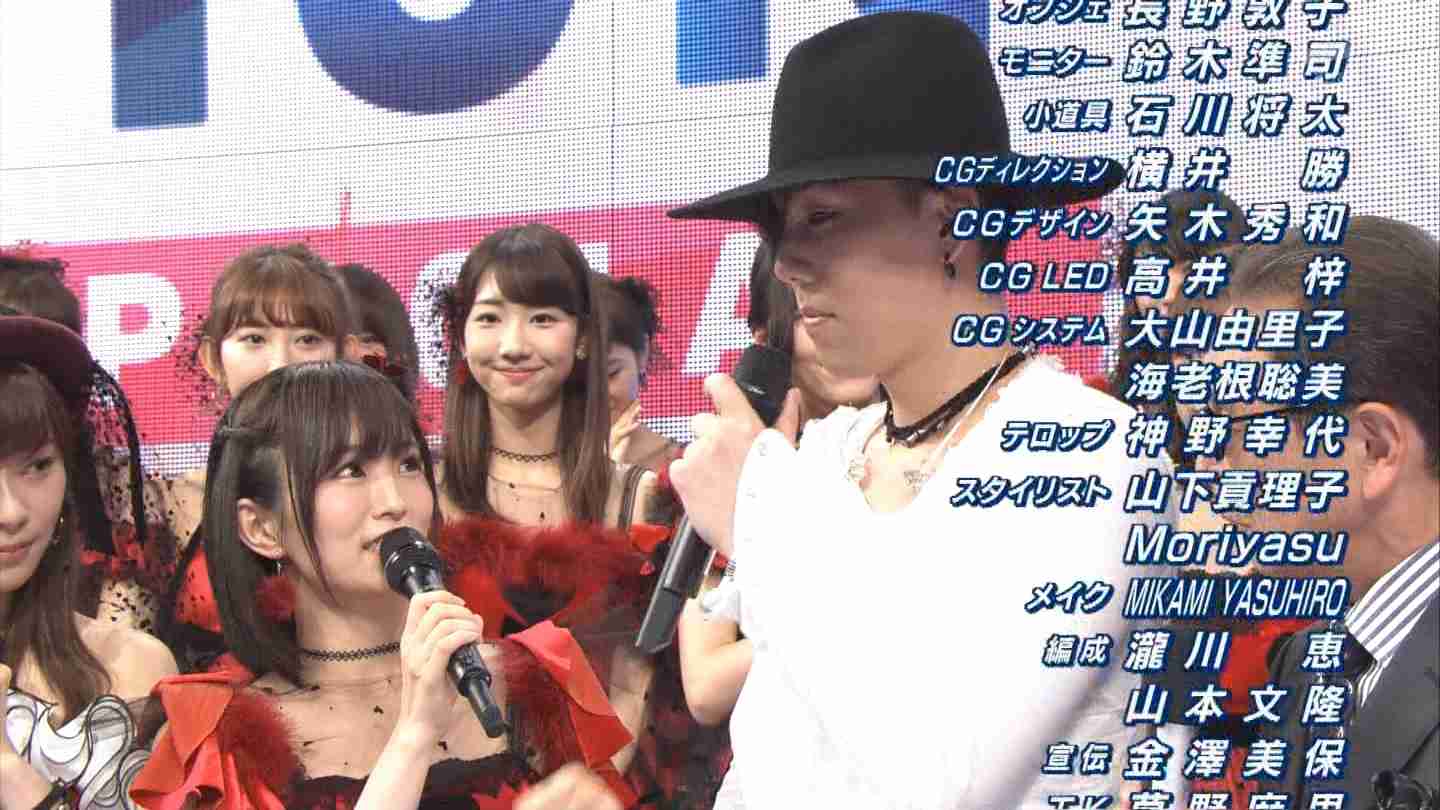 Mステに出演中の芸能人画像