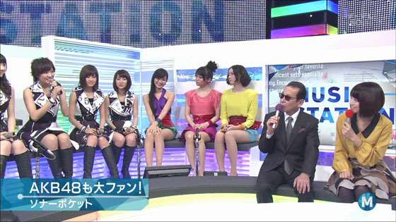 Mステに出演中の芸能人画像