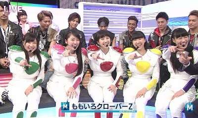 Mステに出演中の芸能人画像