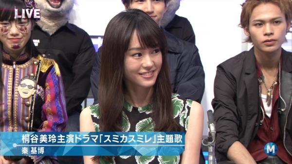Mステに出演中の芸能人画像
