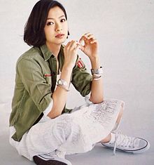 ファッションモデルのポージング画像を貼るトピ