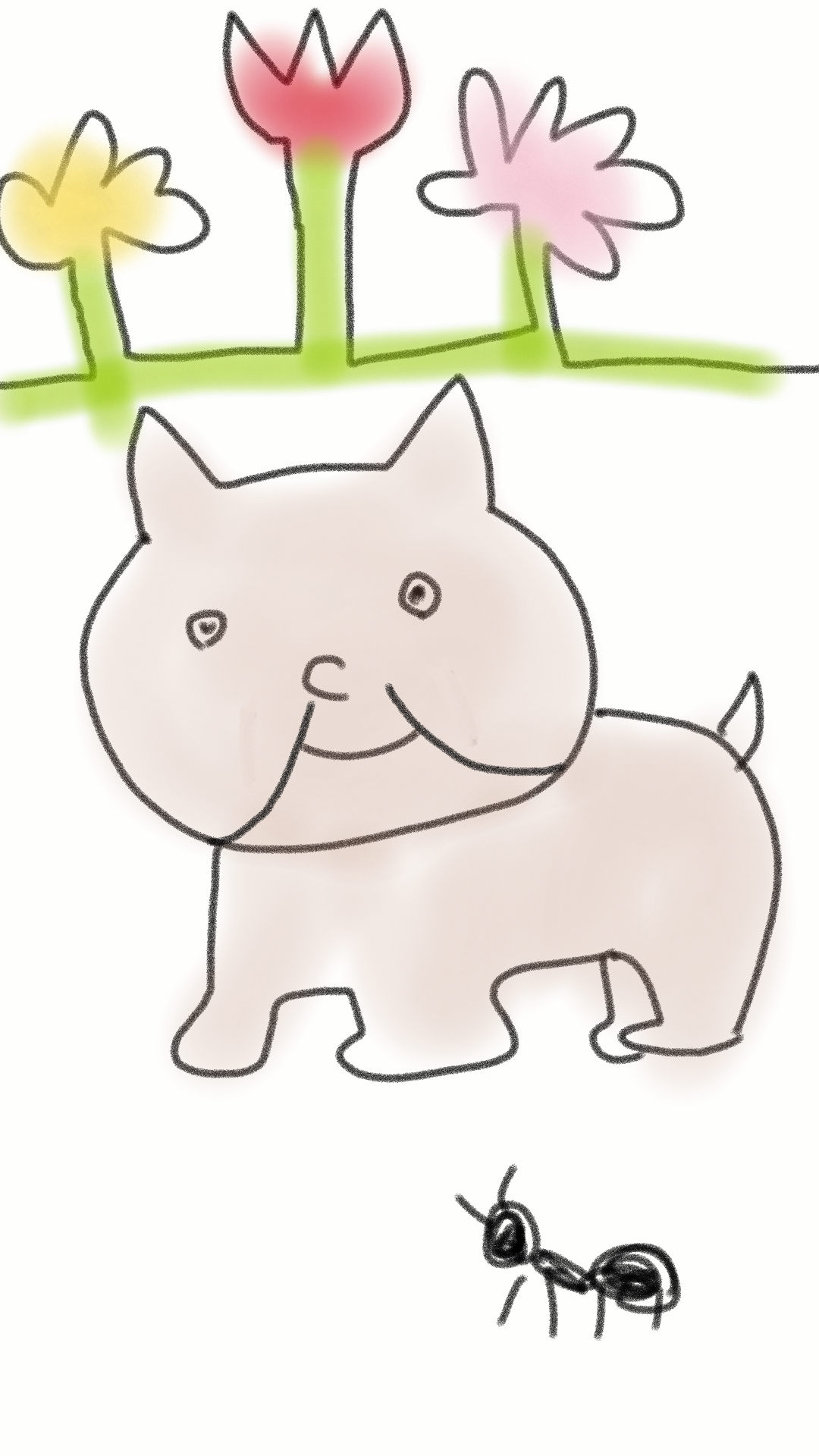 生き物を描こう！