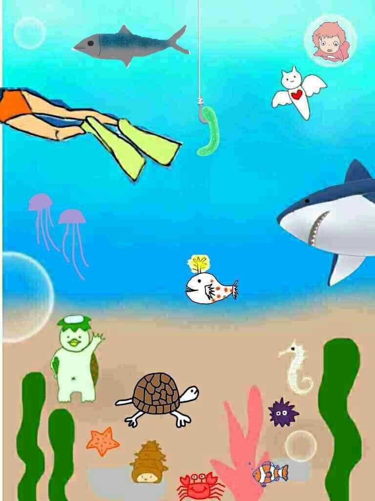 生き物を描こう！