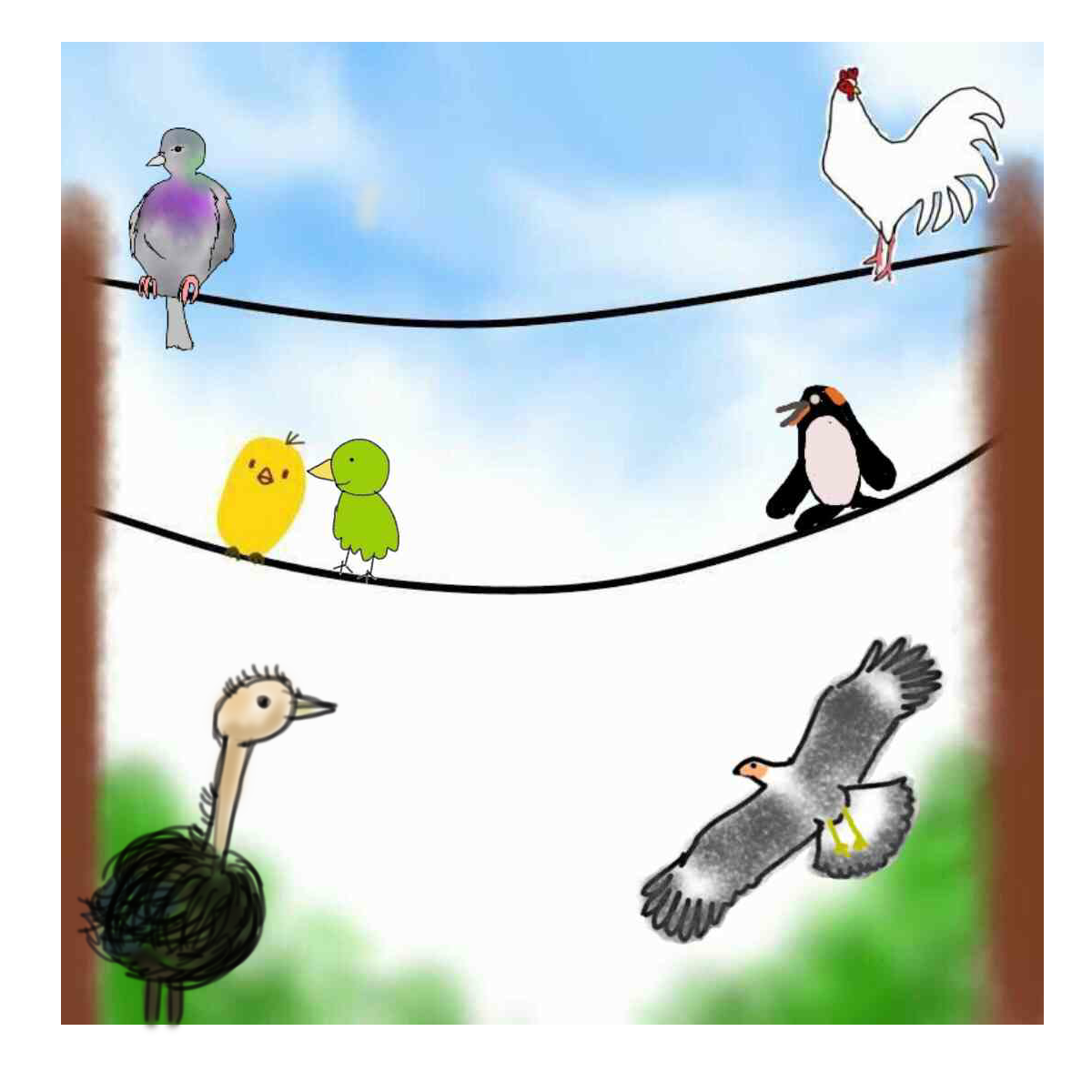 生き物を描こう！