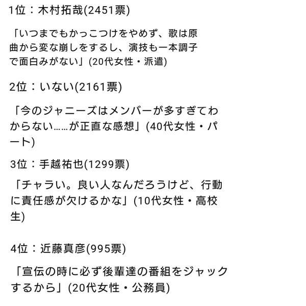 ジャニーズが苦手な人集合！part3